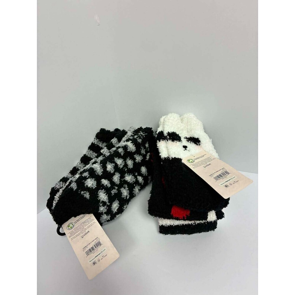 Secret Treasures Crew Cozy Sock 3 Pack & Ankle And‎ Cozy Fuzzy Socks 3 PACK